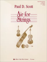 Air for Strings Orchestra sheet music cover